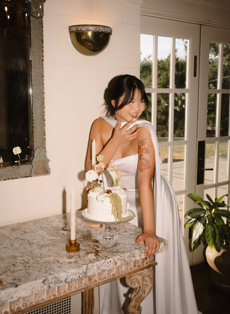 Tulsa Garden Center bridal photoshoot